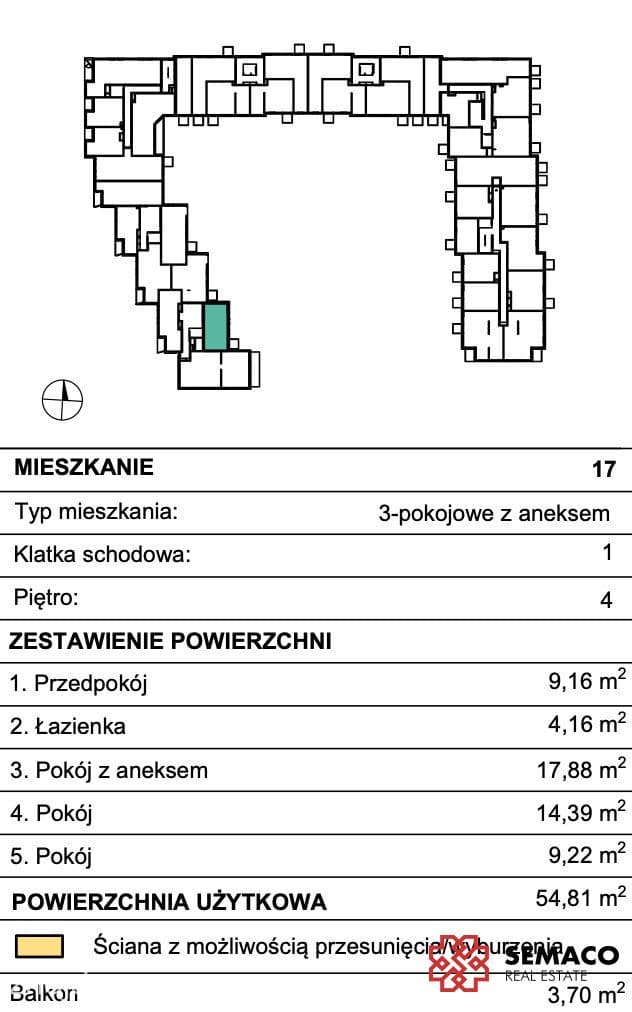 /3 pokoje/przedsprzedaż/Czyżyny/bez PCC - zdjęcie 3