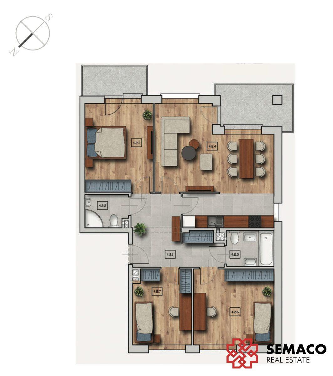Gotowe/4 pokoje, 86 m2/Wieliczka/ bez PCC - zdjęcie 4
