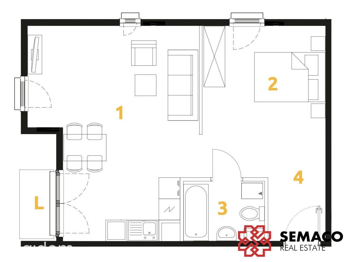 2 pok. | 46,68 m2| ul. Banacha| Gotowe| Promocja