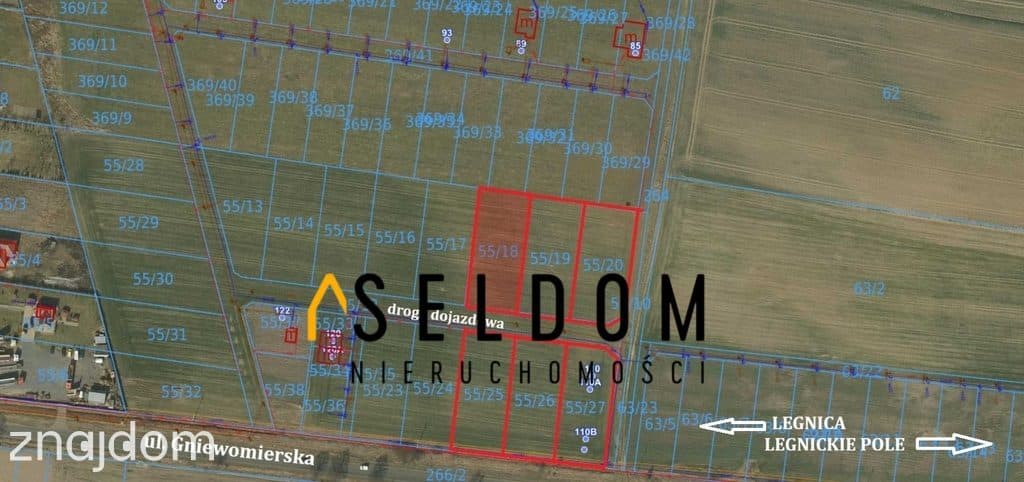 duże działki budowlane 15a / Gniewomierz - zdjęcie 2