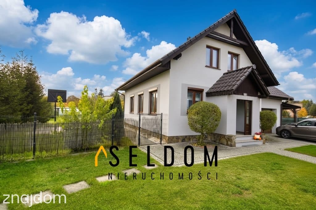 Nowoczesny, wolnostojący dom z dużym ogrodem – Spokojna okolica