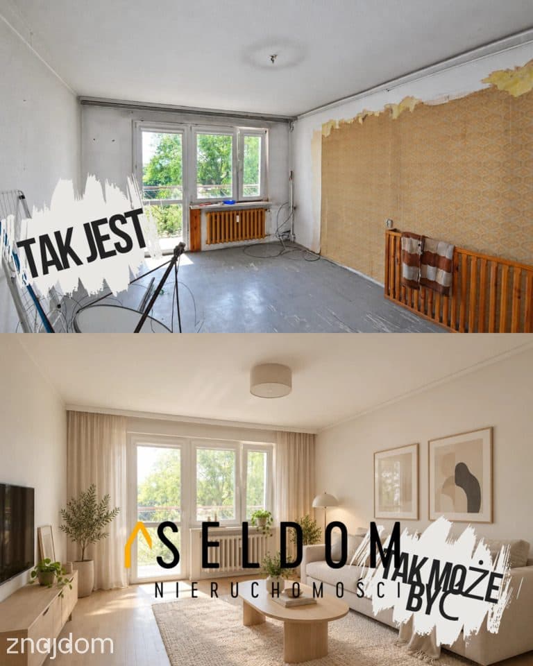 Dwupokojowe mieszkanie w Centrum - do remontu