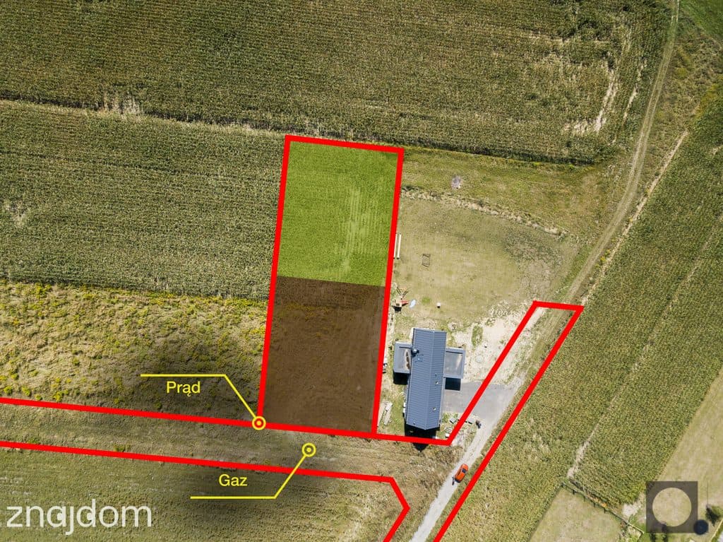 DZIAŁKA BUDOWLANA PTAKOWICE/ ZBROSŁAWICE 1822M2