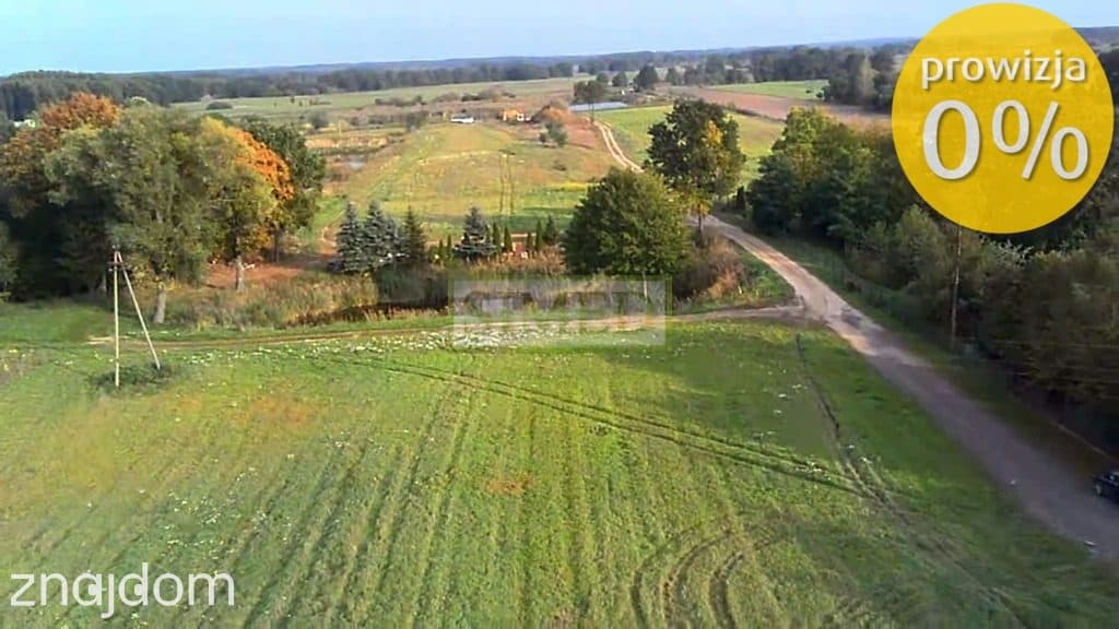 Wydana WZ na dom jednorodzinny.Zagajnik ze stawem na działce lasy