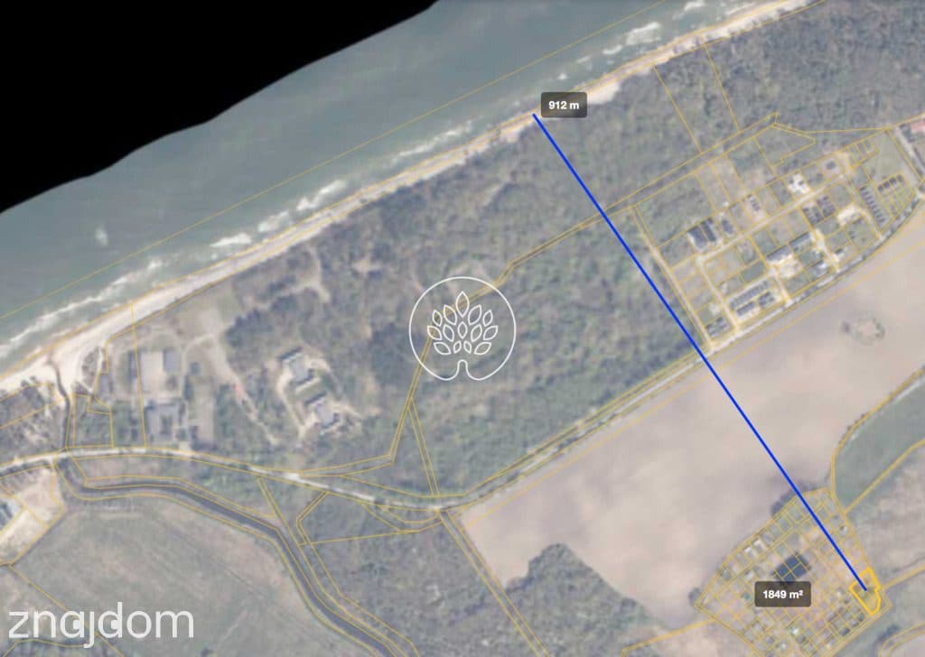 Nadmorska działka 1900 m² w Pleśnej - zdjęcie 3