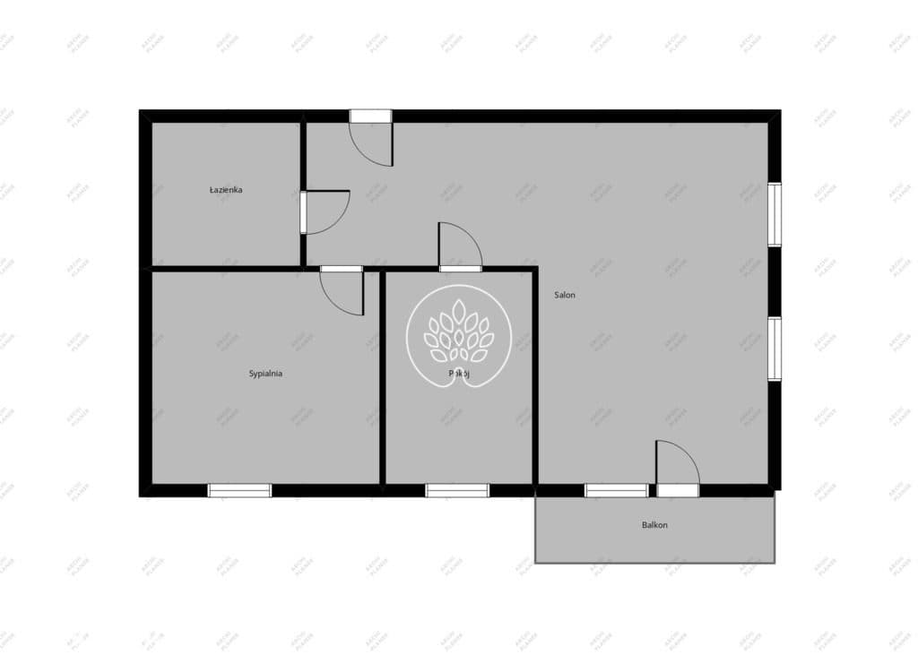 Trzypokojowy apartament w centrum Bydgoszczy - zdjęcie 20