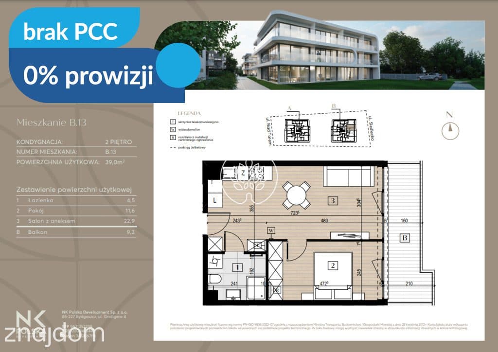3 pokoje, nowa inwestycja, czyżkówko przedsprzedaż