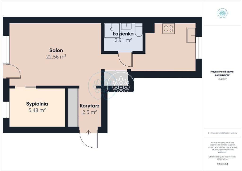 Dwupokojowe mieszkanie na wynajem - Błonie - zdjęcie 14