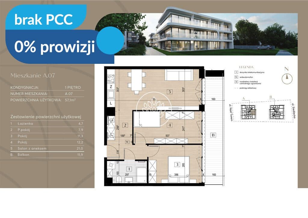 Spokojne Czyżkówko - 0% PROWIZJI