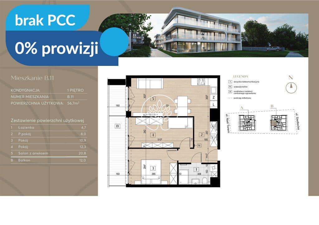 Spokojne Czyżkówko - 0% PROWIZJI