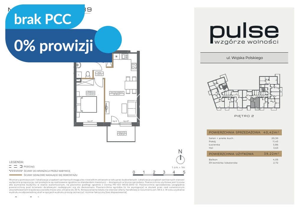 Poczuj "Pulse" miasta, Wzgórze Wolności-0%PROWIZJI