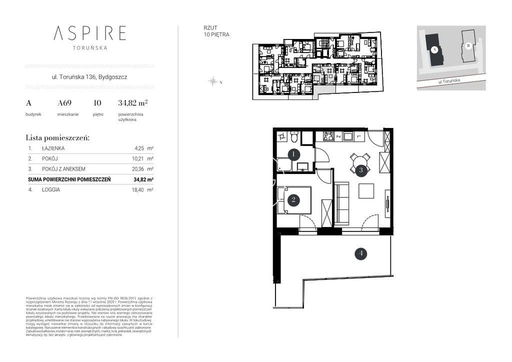 LOGGIA 18,4M2 | 10. piętro | Widok | Wieża Premium - zdjęcie 2