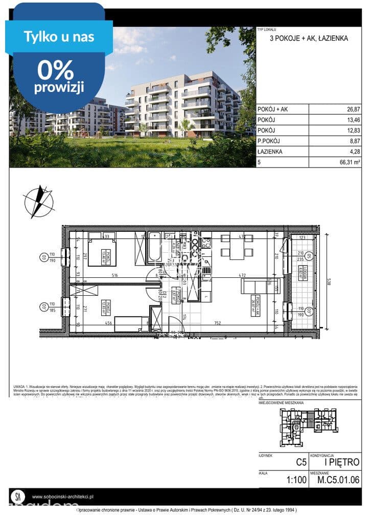 Nowe mieszkanie w Fordonie - Panorama Wiślana