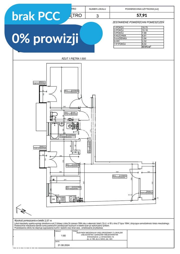 Bydgoska, Fordon, gotowe, deweloperskie-0%PROWIZJI