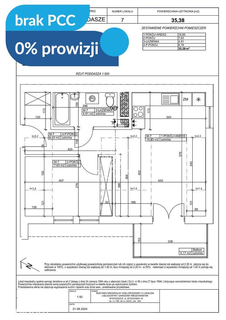 Bydgoska, Fordon, gotowe, deweloperskie-0%PROWIZJI