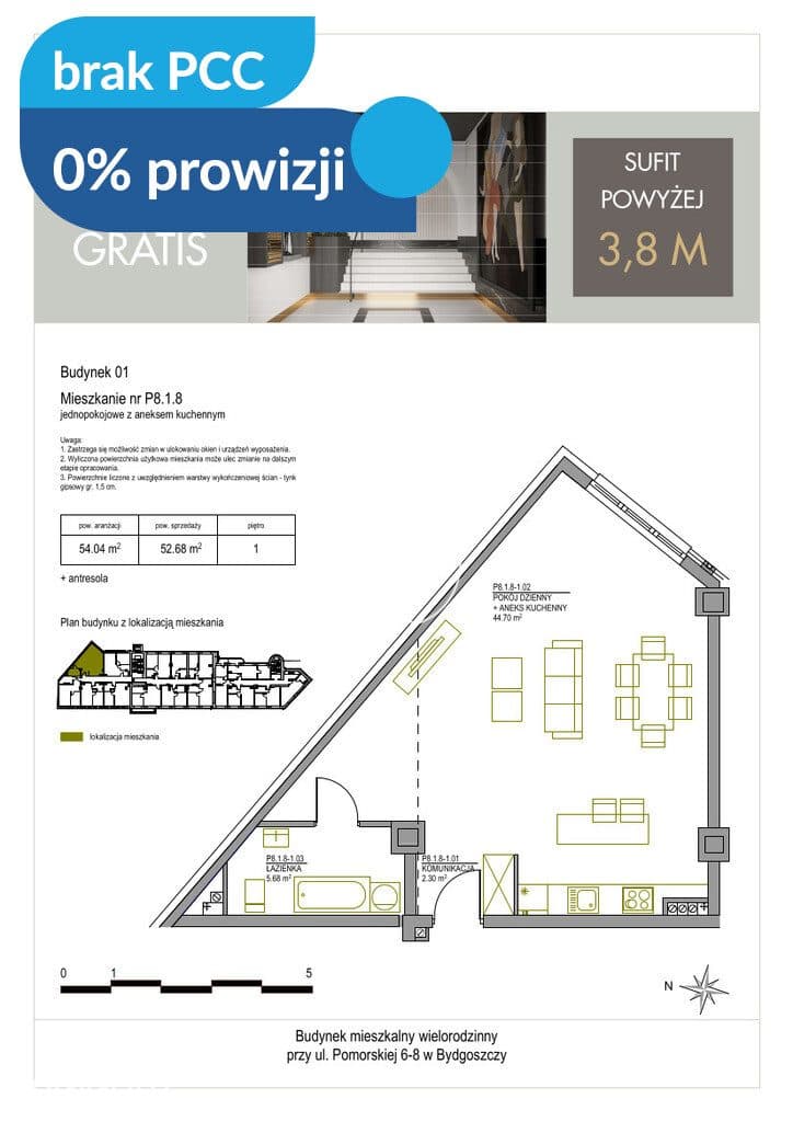 Kapitalna inwestycja w centrum miasta -0%PROWIZJI
