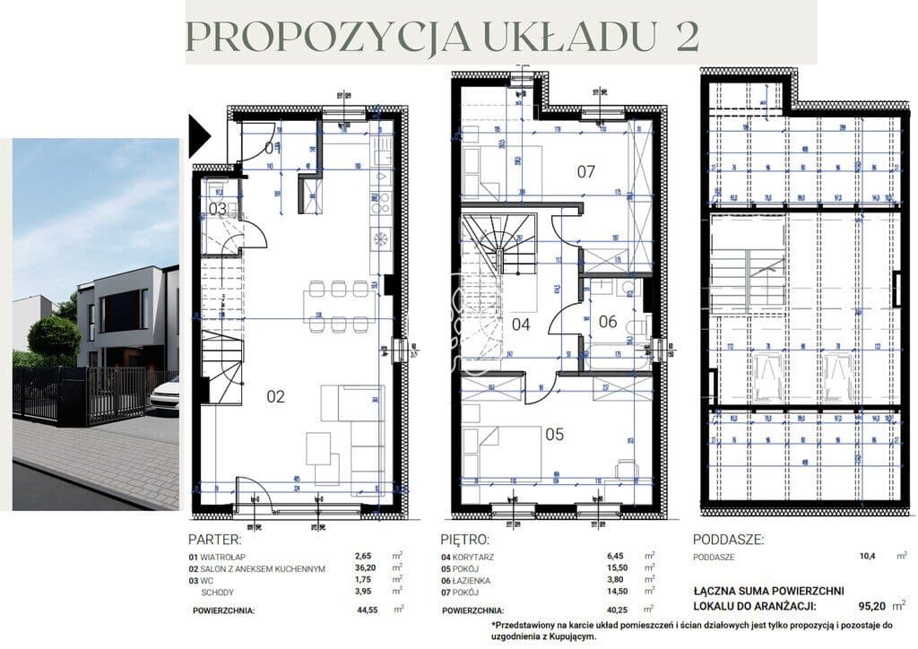 Dom w Łochowie w cenie mieszkania-0%PROWIZJI - zdjęcie 2