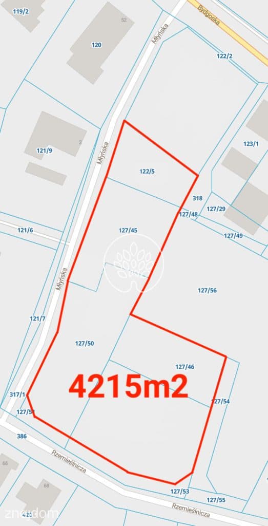 Działka 4215 m2 idealna pod inwestycję biznesową!