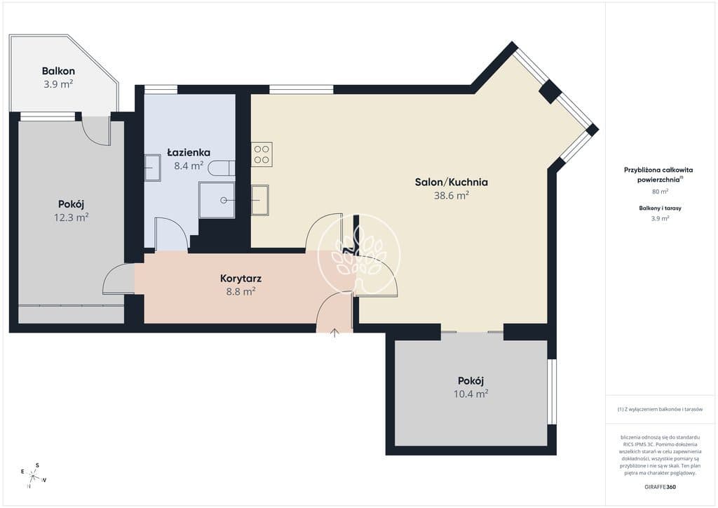 Komfortowe 82 m² | 3 pokoje | Górzyskowo - zdjęcie 15