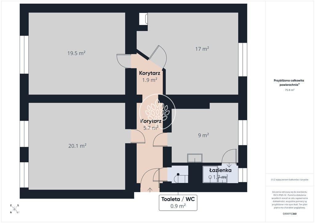 Przestronne 77 m² z ogrodem - zdjęcie 11