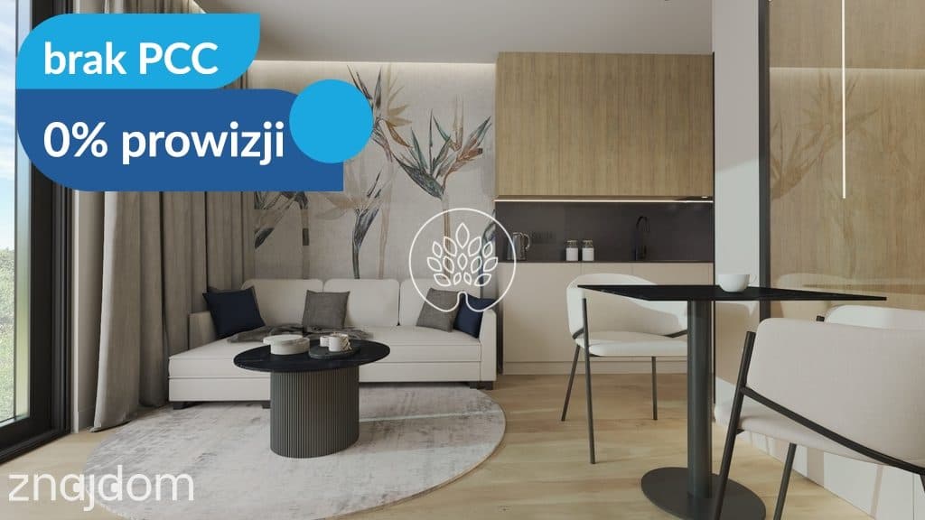 Przestrzeń i duży taras – Grand Lubicz Apartments
