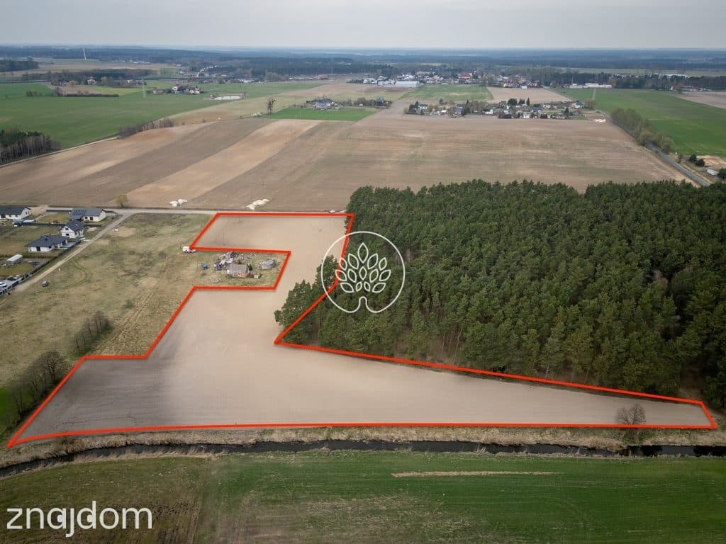 Działka inwestycyjna 1,67 ha WZ 8 domów - zdjęcie 5