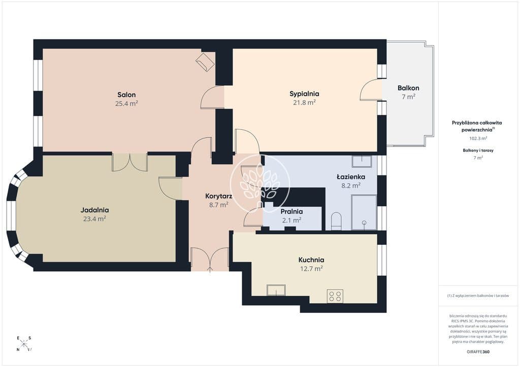 102 m² | 3 pokoje | 2 piętro | wyjątkowa kamienica - zdjęcie 15