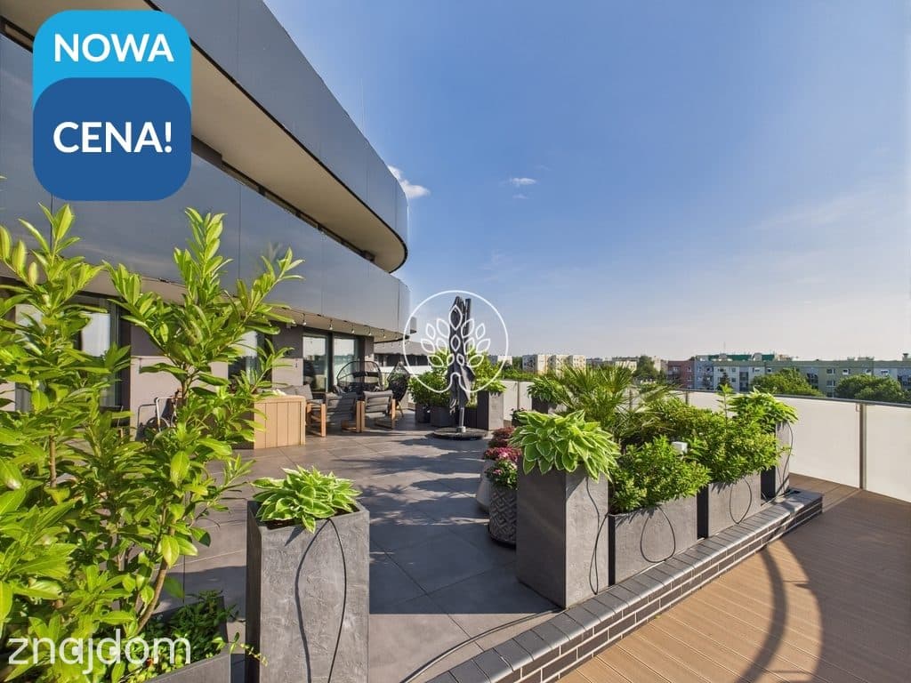 Perłowa Dolina, taras 160m2, wysoki standard