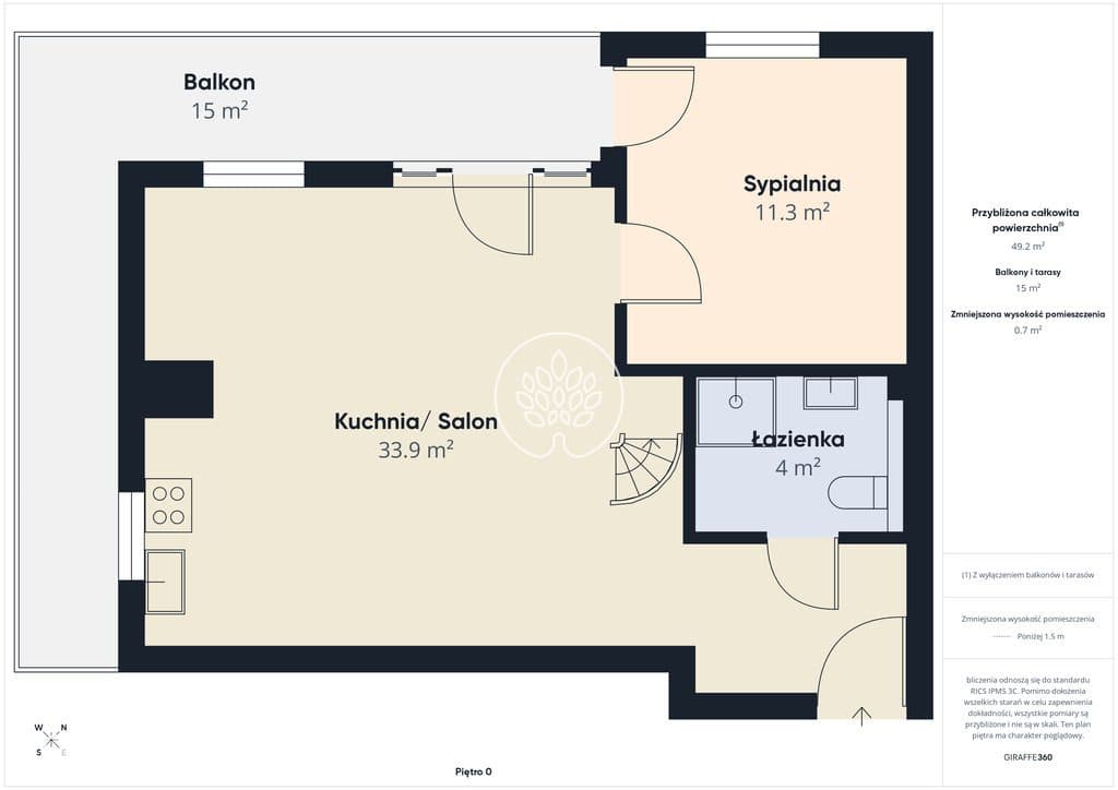 Wyjątkowe 78 m² z antresolą, tarasem i garażem - zdjęcie 12
