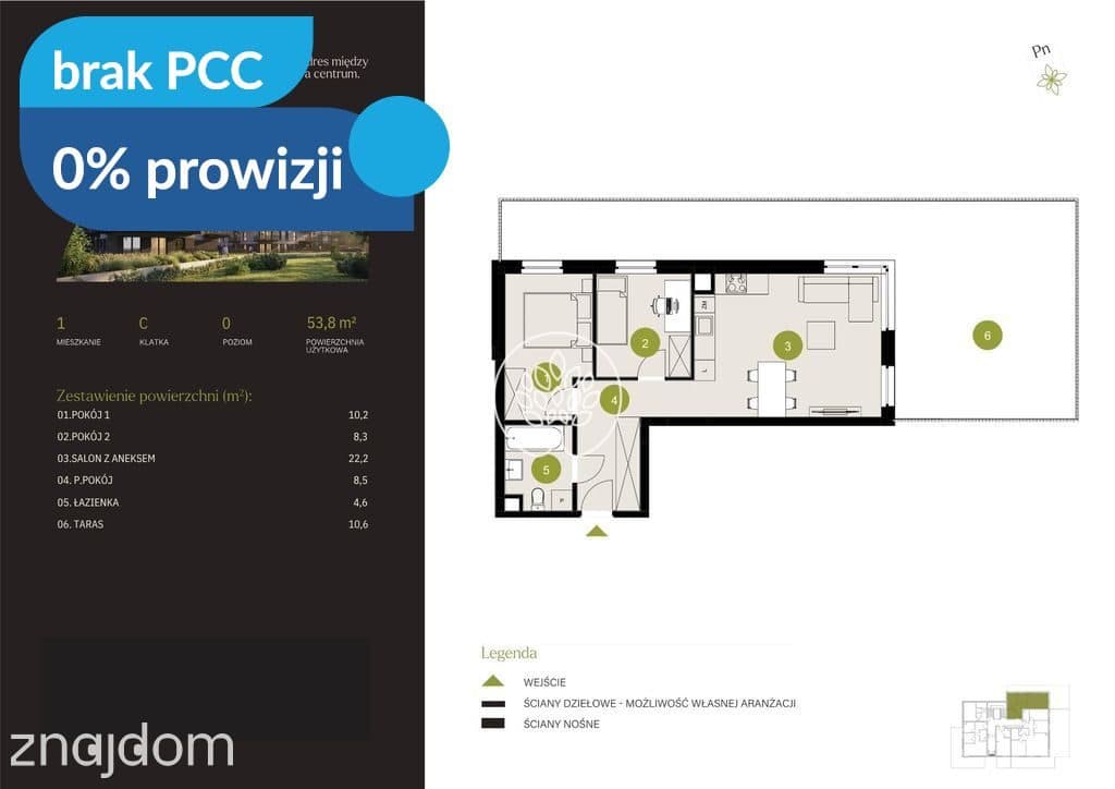Kameralne Czyżkówko- 0% PROWIZJI