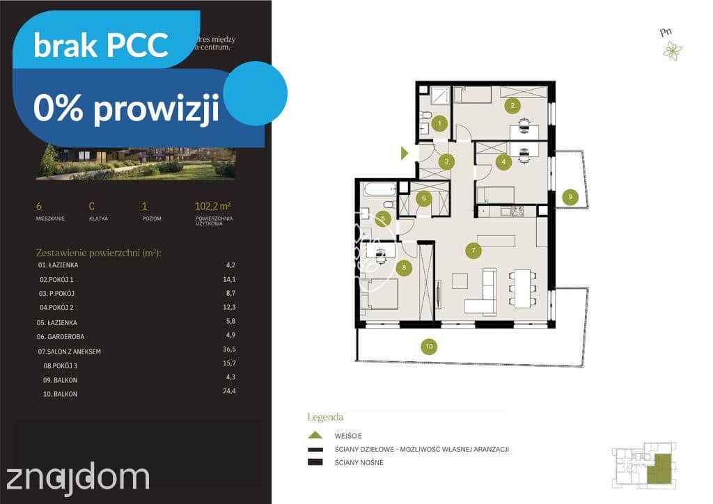 Kameralne Czyżkówko- 0% PROWIZJI