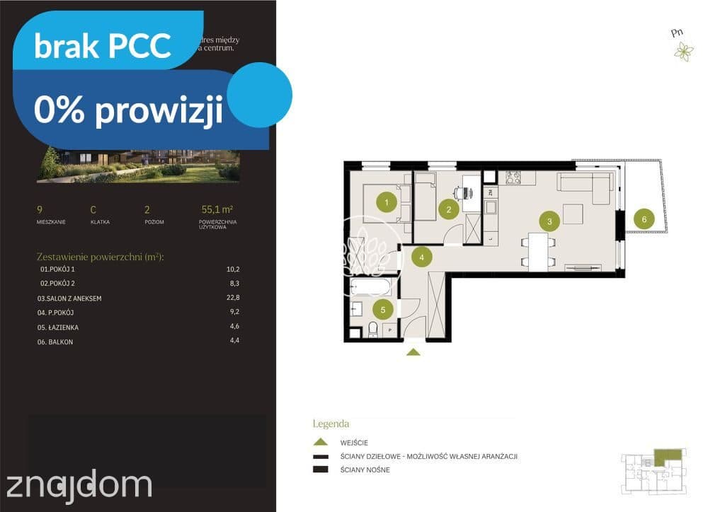 Kameralne Czyżkówko- 0% PROWIZJI