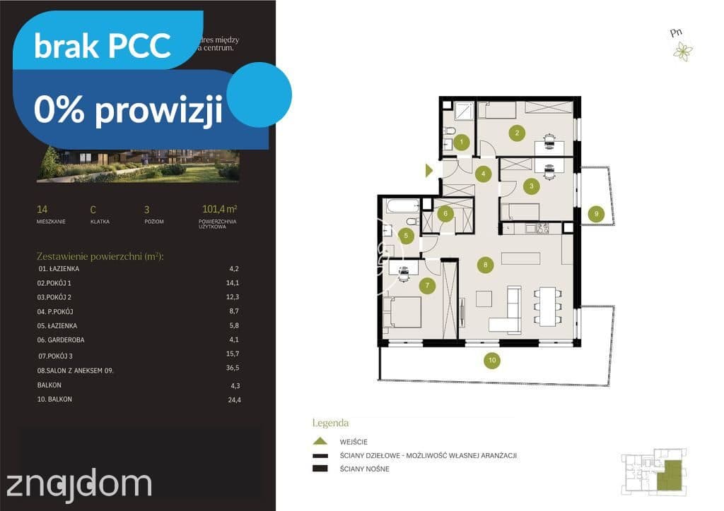Kameralne Czyżkówko- 0% PROWIZJI
