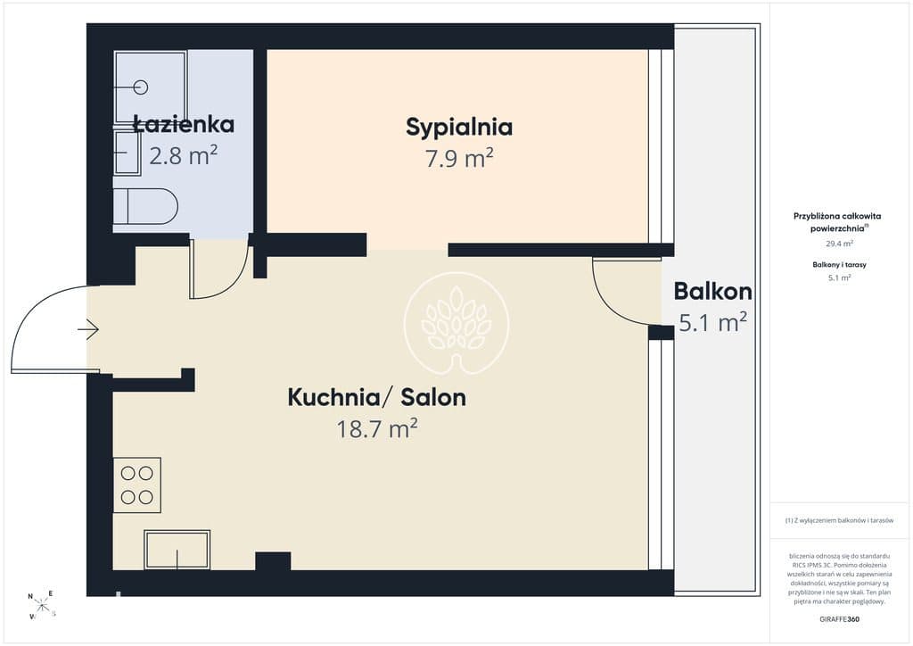 Inwestycyjne / Doskonała lokalizacja / Balkon - zdjęcie 2