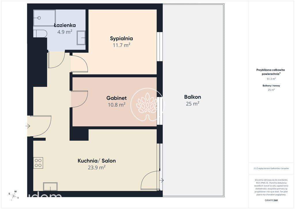 Apartament, 54 m2, parter, hala, komórka, 2022r - zdjęcie 6