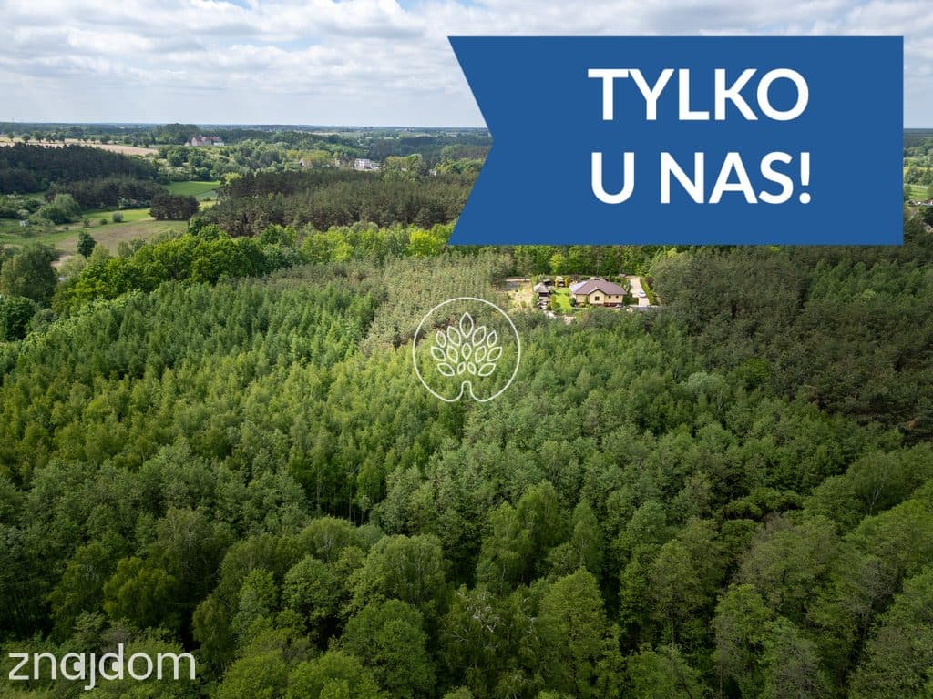 Dom w środku własnego Lasu. Cisza i spokój