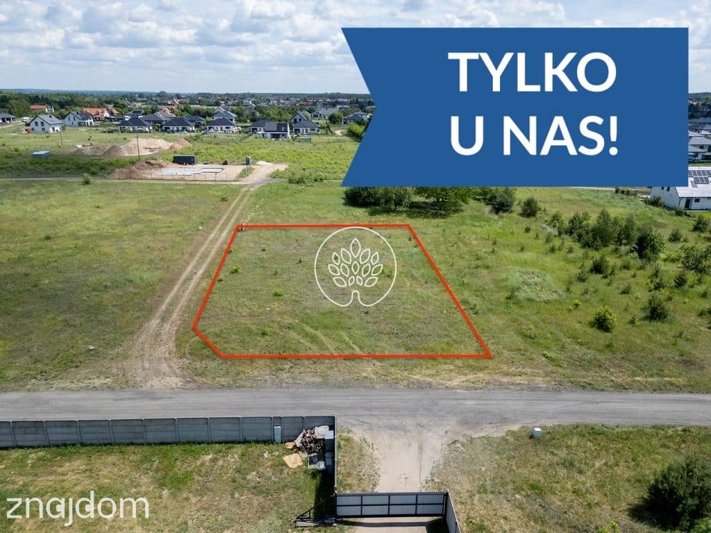Działka narożna | Łochowo ul. Słowackiego | 1 100m