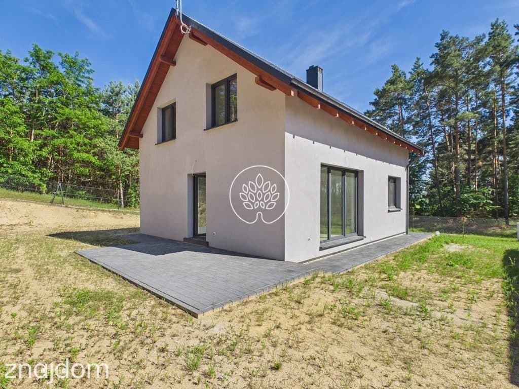 Nowy dom wśród lasów – Klotyldowo, 3 km od jeziora - zdjęcie 15
