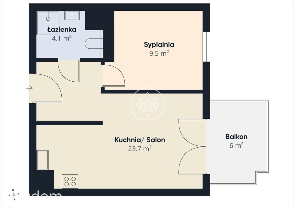 Widokowe dwa pokoje Atrium Park Bartodzieje - zdjęcie 14