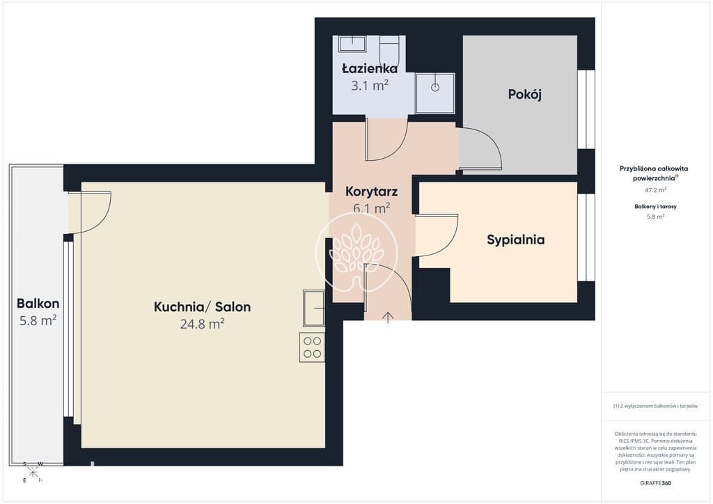 3 pokoje | Generalny remont | Widok | Skarpa - zdjęcie 13