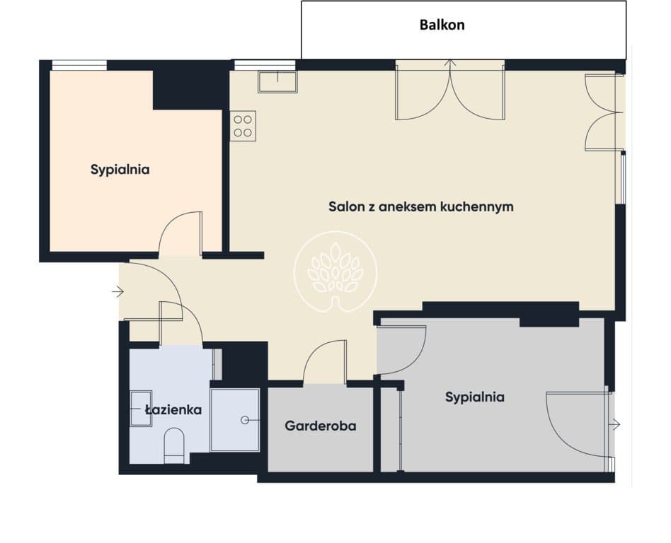 Do wynajęcia 3 pokoje- Sarmacka-Miasteczko Wilanów - zdjęcie 15