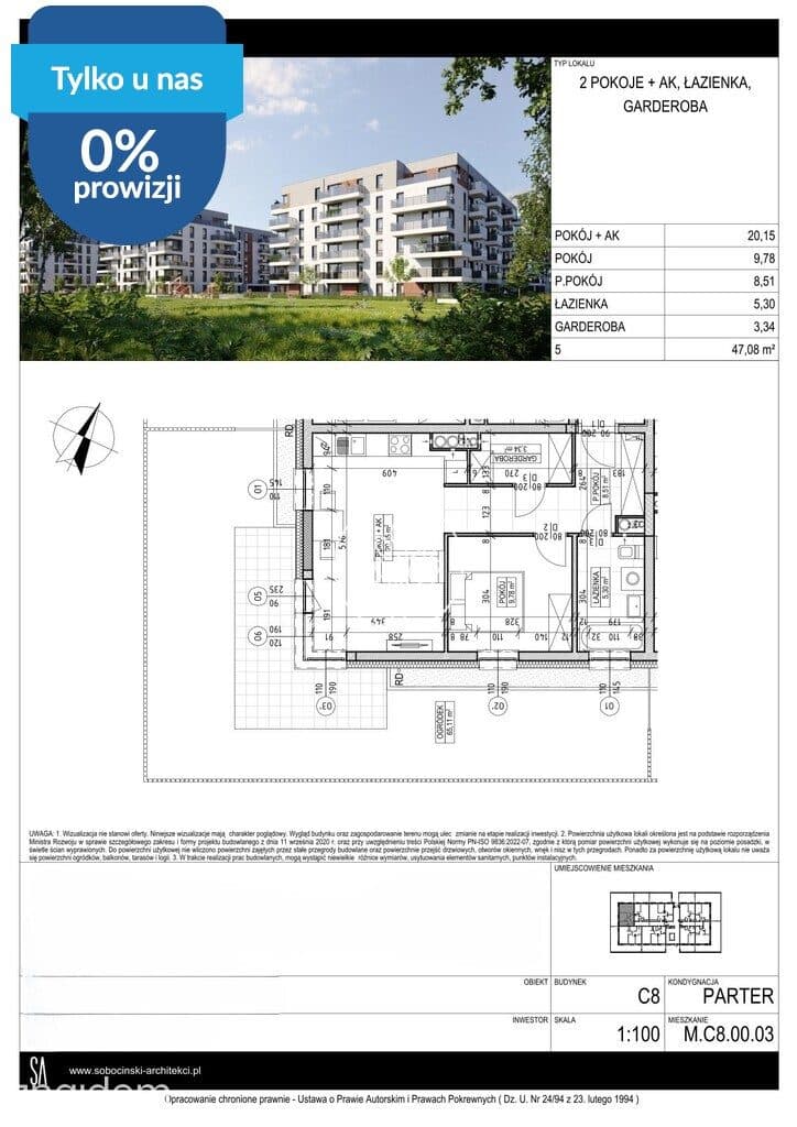 Mieszkanie w Fordonie nad Wisłą