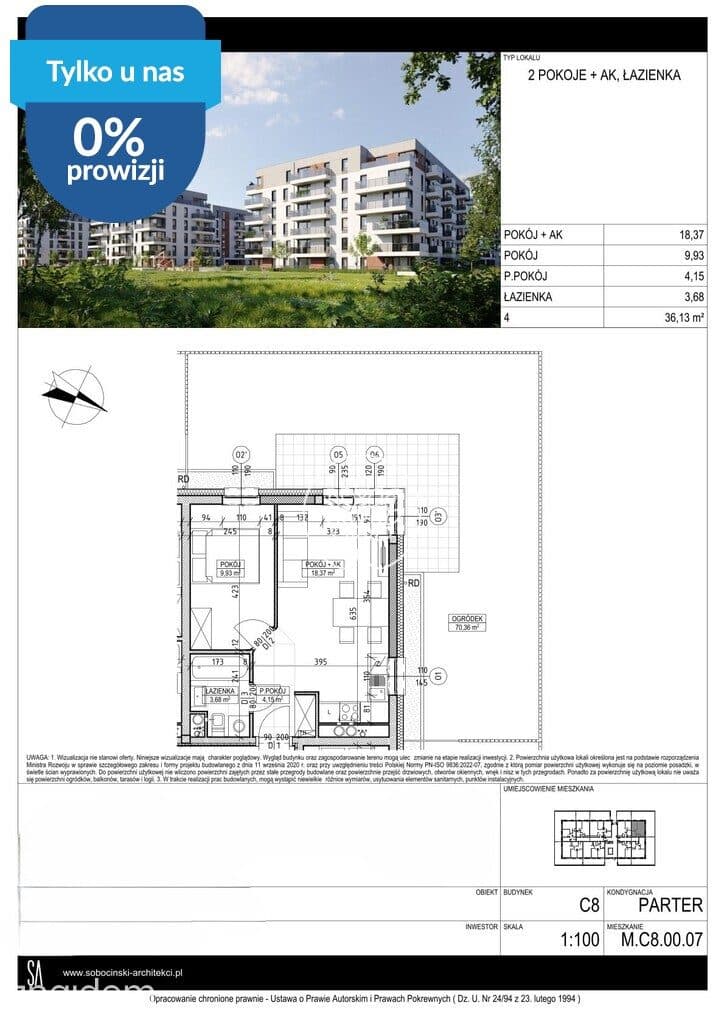 Mieszkanie w Fordonie nad Wisłą