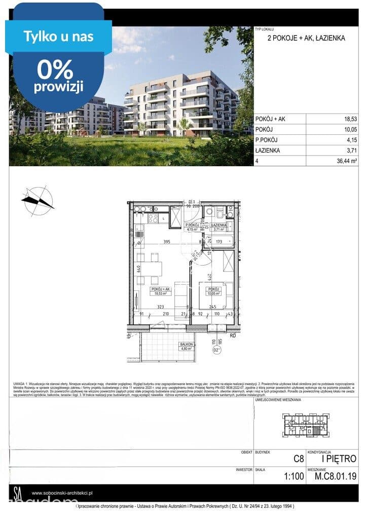 Mieszkanie w Fordonie nad Wisłą