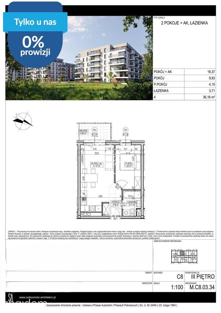 Mieszkanie w Fordonie nad Wisłą