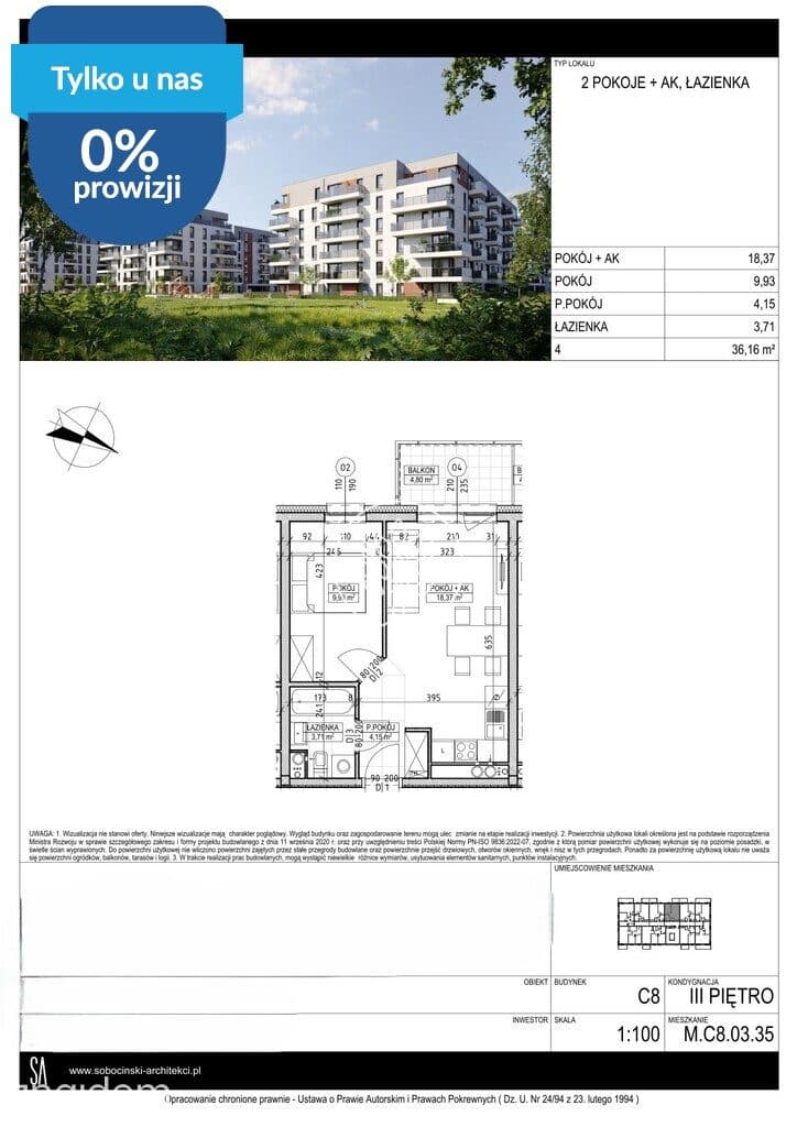 Mieszkanie w Fordonie nad Wisłą
