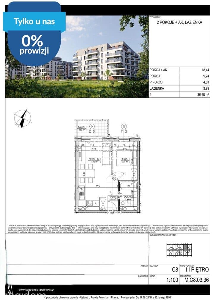 Mieszkanie w Fordonie nad Wisłą
