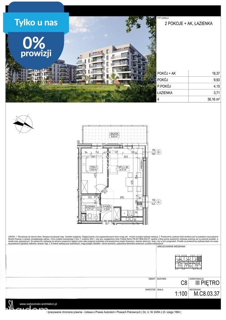 Mieszkanie w Fordonie nad Wisłą