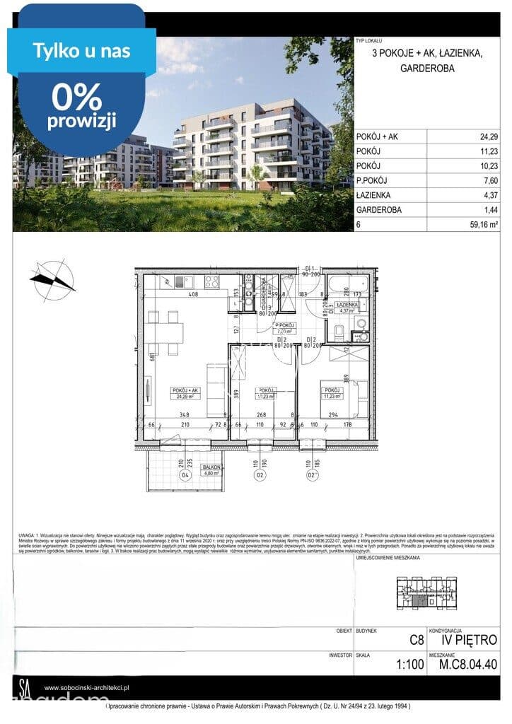 Mieszkanie w Fordonie nad Wisłą