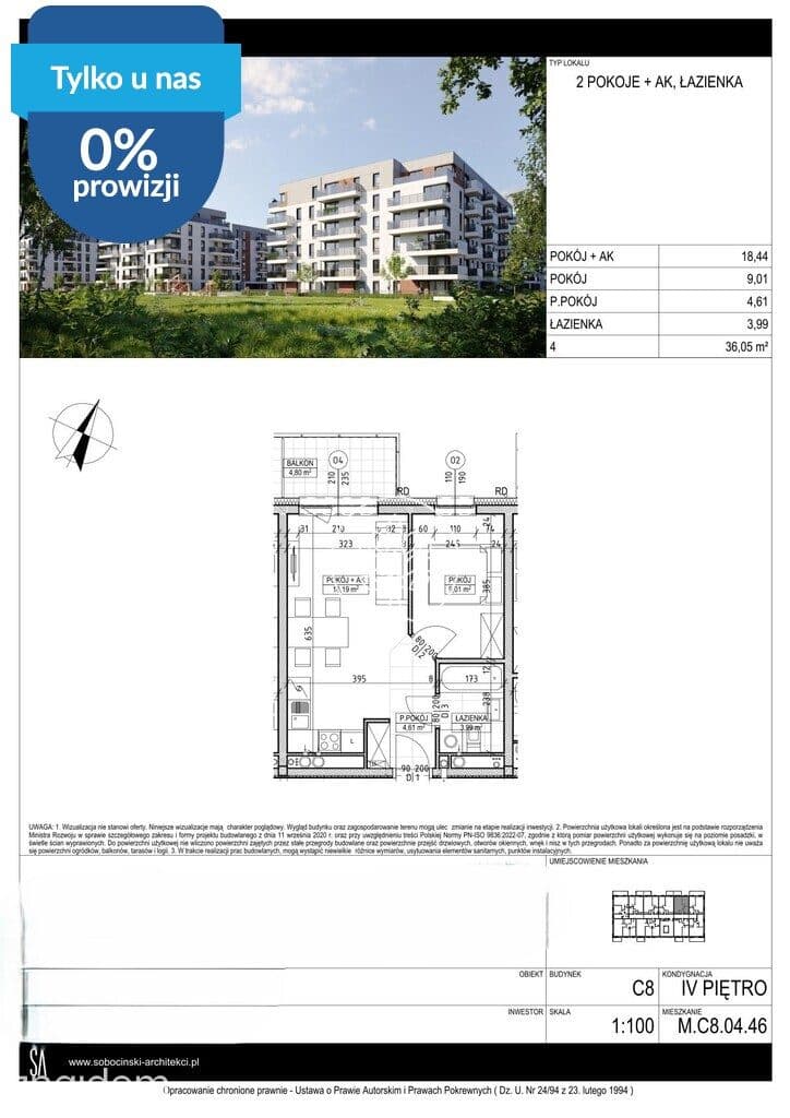 Mieszkanie w Fordonie nad Wisłą